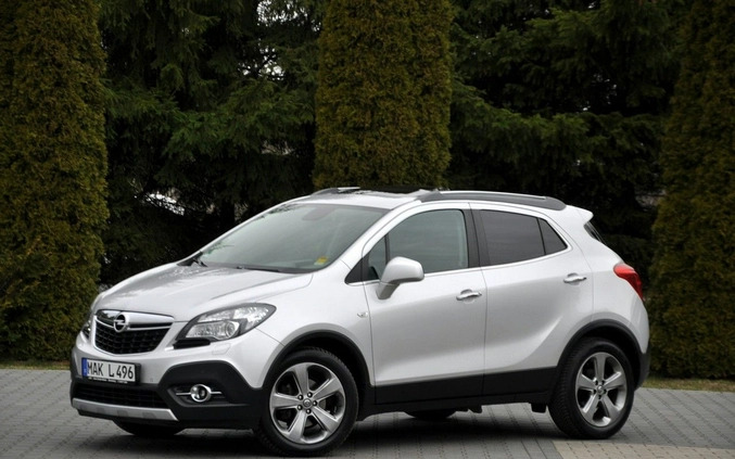 Opel Mokka cena 37900 przebieg: 215217, rok produkcji 2013 z Korsze małe 781